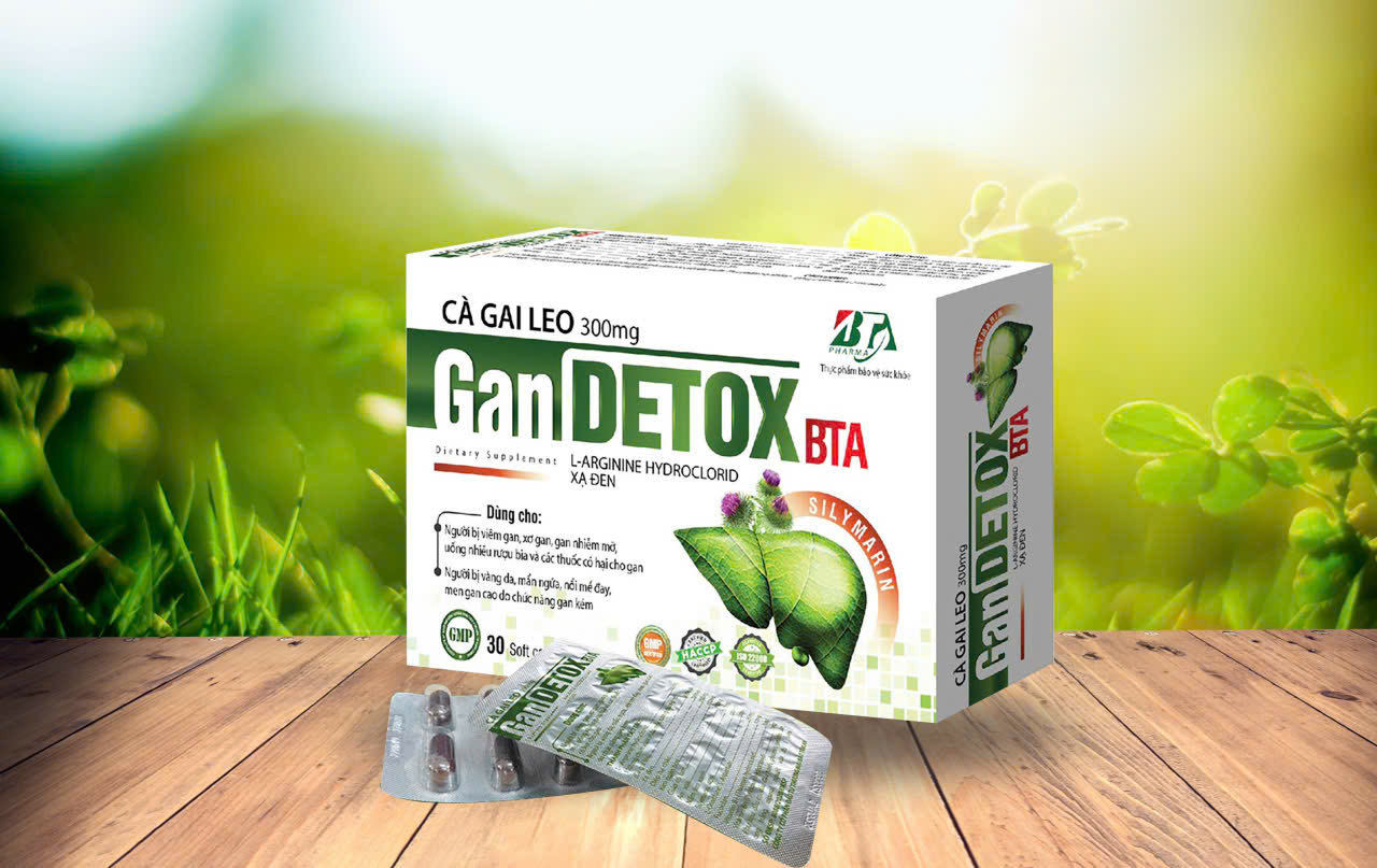 GAN DETOX BTA (CÀ GAI LEO 300mg)