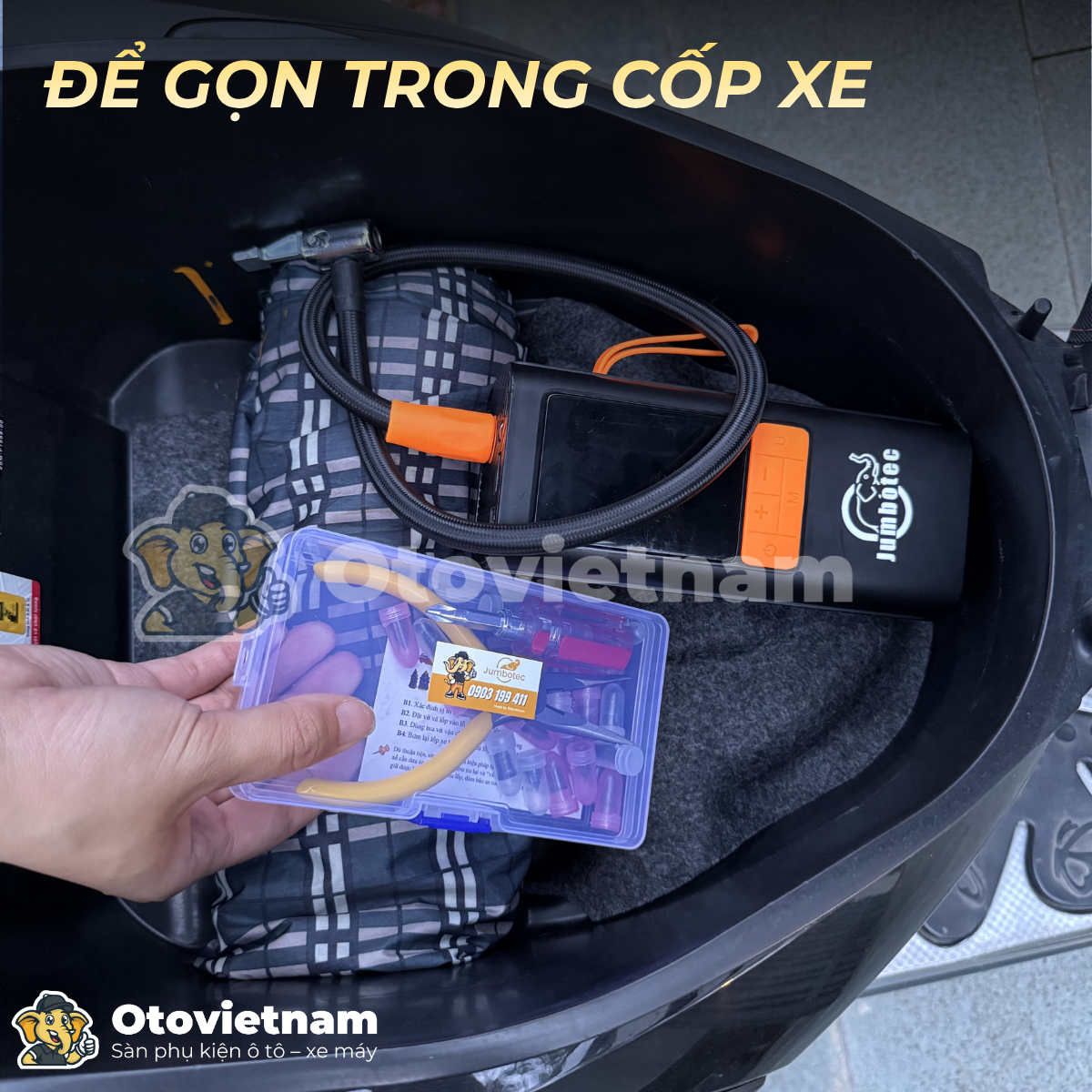 Bộ vít vá lốp khẩn cấp Jumbotec - Hình ảnh 10