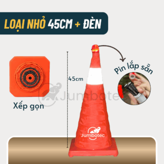 Cọc tiêu cảnh báo giao thông gấp gọn Jumbotec (loại nhỏ)