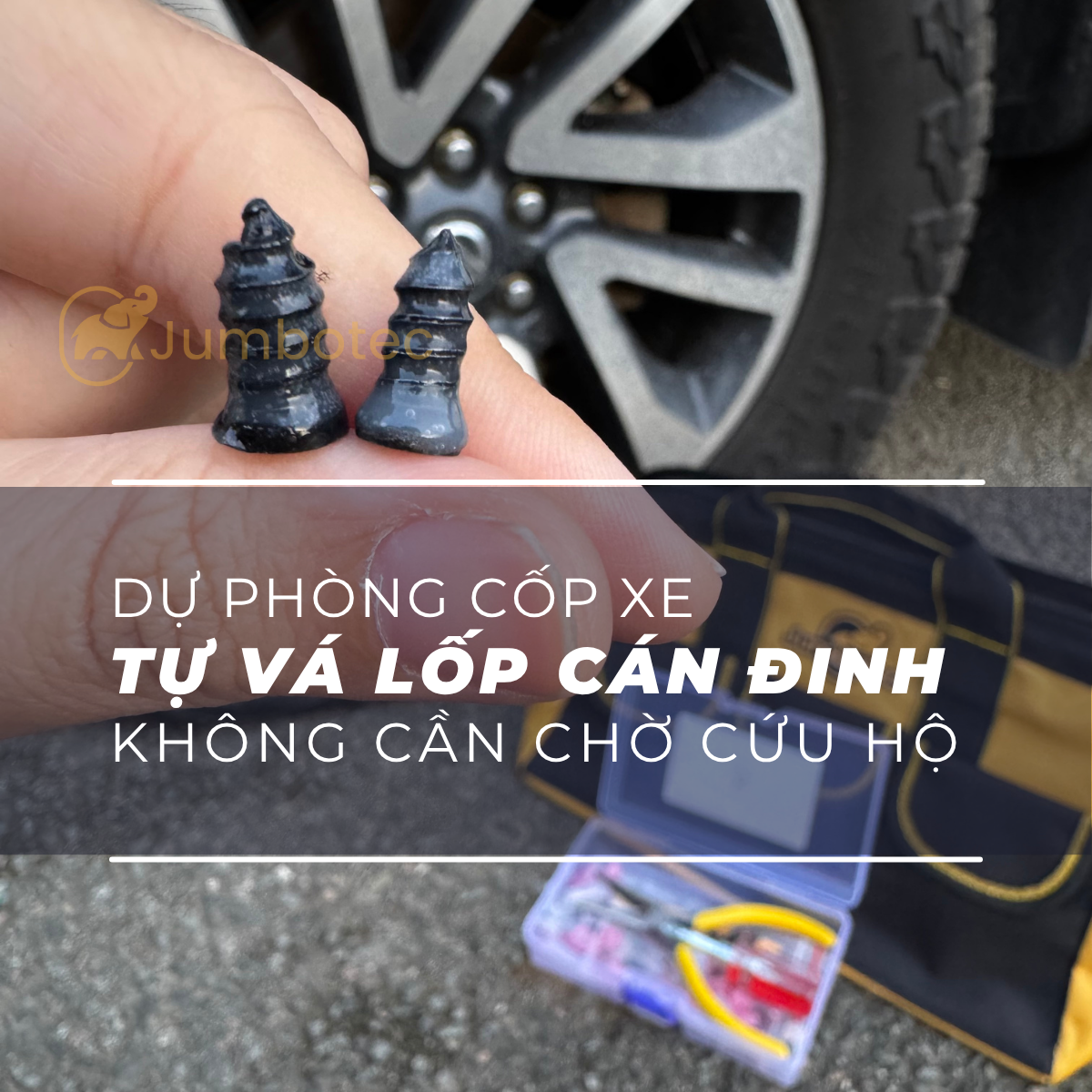 Bộ Cứu Hộ Ô Tô Jumbotec đa năng (All In One) - Hình ảnh 6