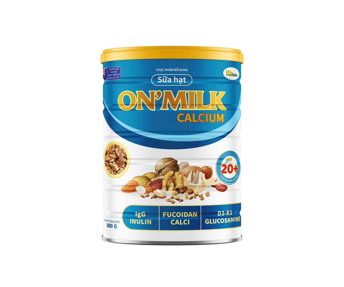 Thực phẩm bổ sung sữa hạt ON'MILK CALCIUM