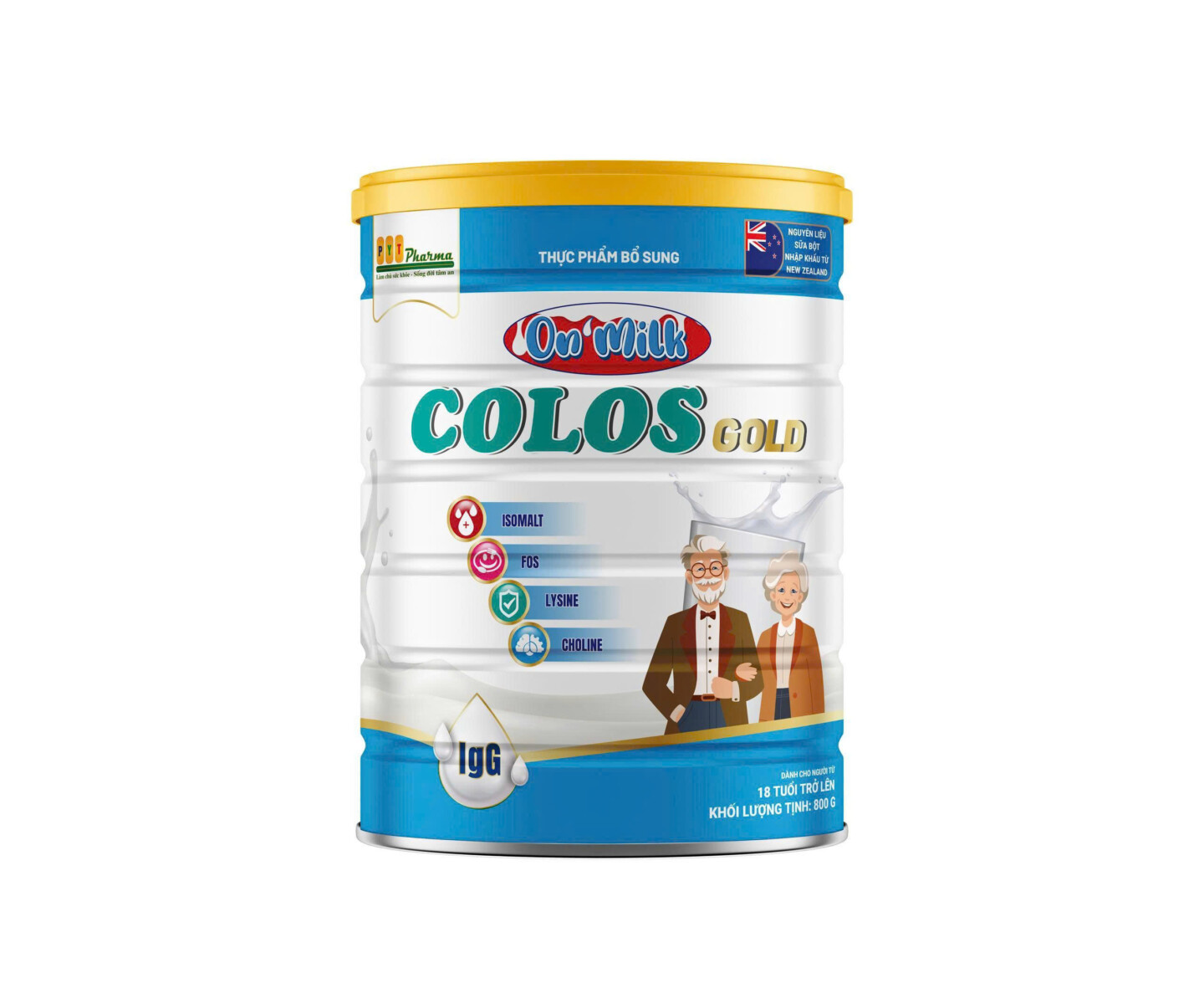 Thực phẩm bổ sung ON’MILK COLOS GOLD