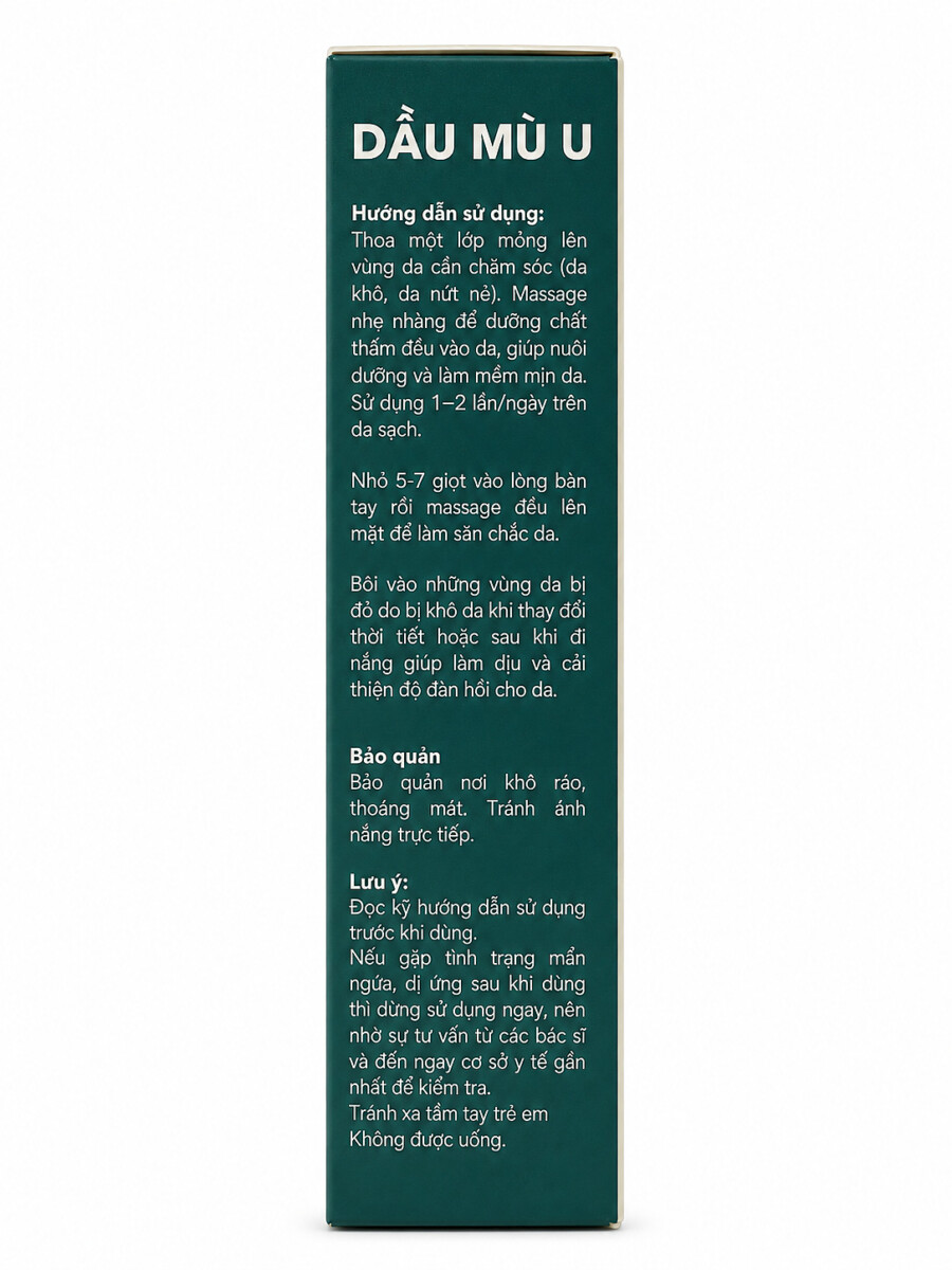 DẦU MÙ U M.U.U 10ml - Hình ảnh 8