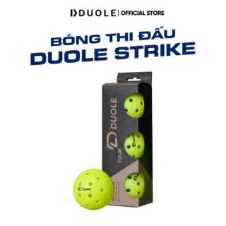 DUOLE – Hộp 3 Bóng Pickleball Thi Đấu Strike 40 Lỗ Tiêu Chuẩn Quốc Tế