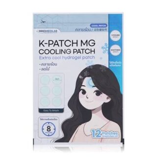 Miếng Dán K-PATCH làm Mát & Thư Giãn Vùng Đầu 12 Miếng Tròn 3cm